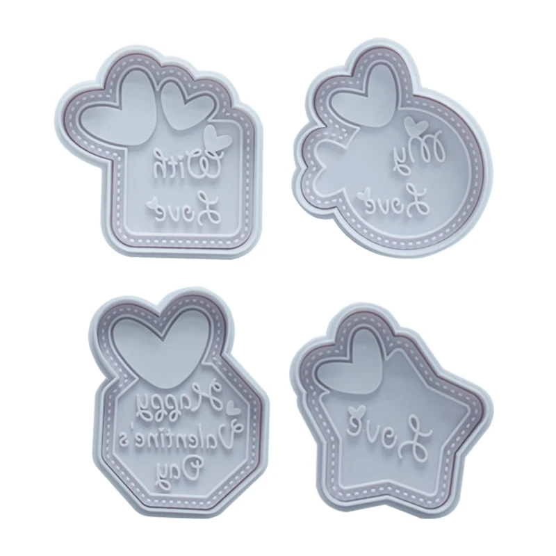 

Kitchen Baking Accessory Pastry Cake Gadgets Plastic Material for Valentines Day new arrival