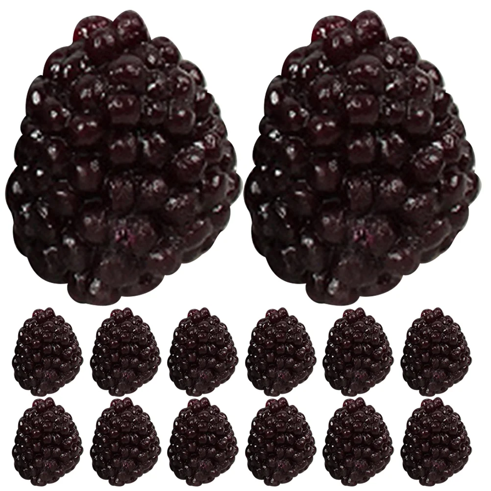 

15 Pcs Accessories Artificial Fruit Child Kids Ornaments Pretend Play Food Toys Pvc Shop Window Decoration