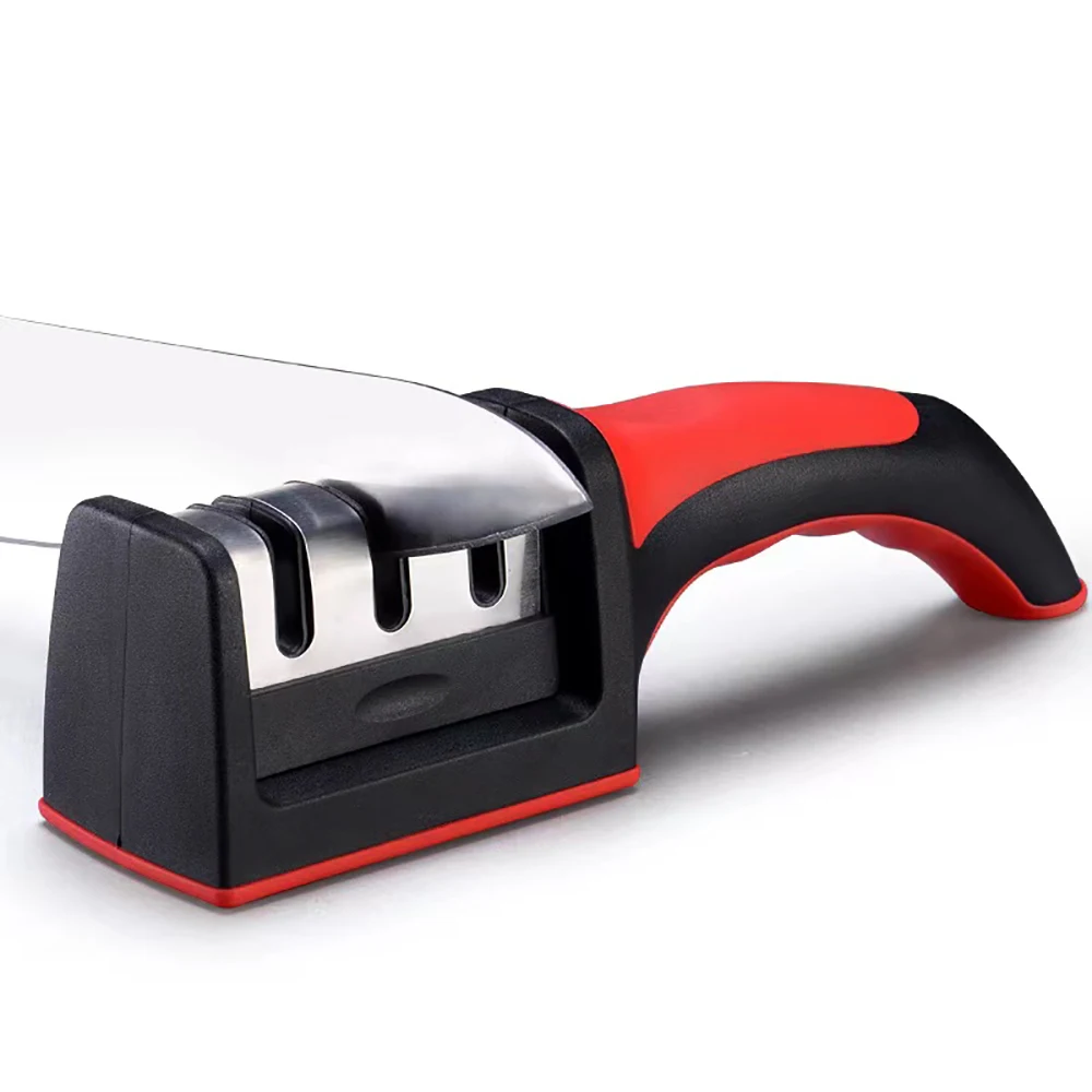 

Sharpener Household Quick Sharpener Whetstone Stick Sharpening Kitchen Knife Kitchen Gadget Sharpener 3-Stage Type edge tool