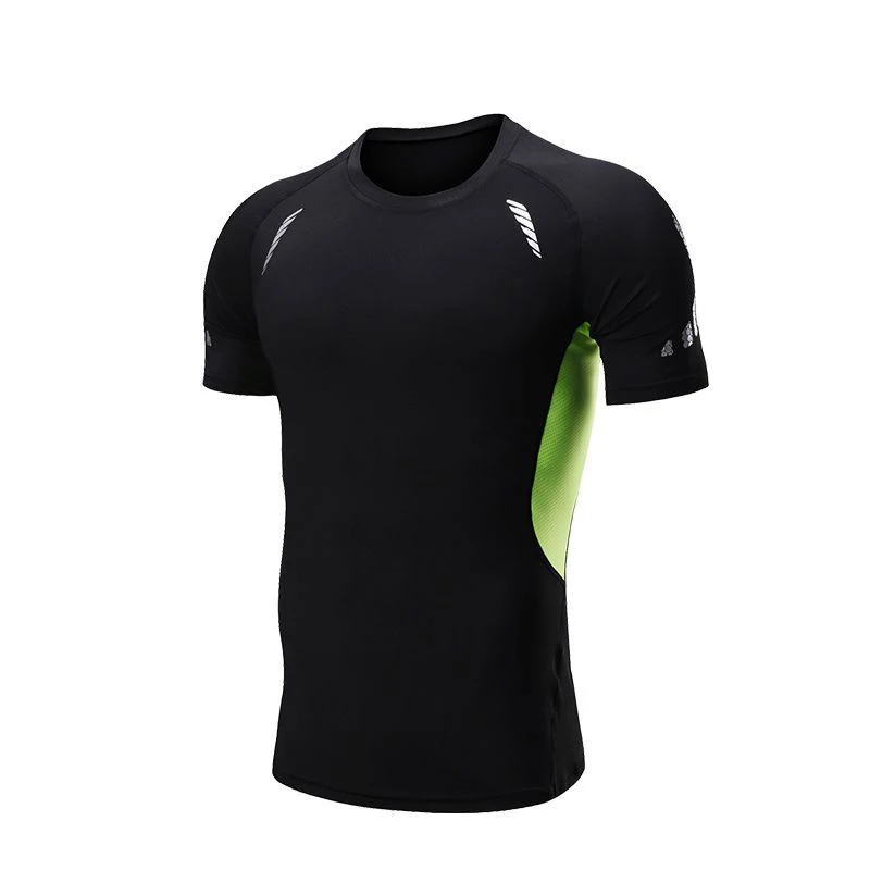 아이스 센세이션 반팔 스포츠 티셔츠, 속건성 러닝 트레이닝 상의, 고탄성 타이트 피트니스 의류, 여름  Best5