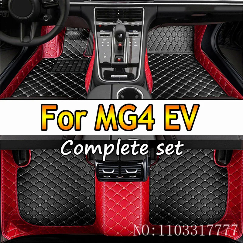 

For MG4 EV MG Mulan EH32 2022 2023 2024 Car Floor Mats Carpet Anti-dirt Pad Leather Mat Car Mats Luxury Car Accessories Interior