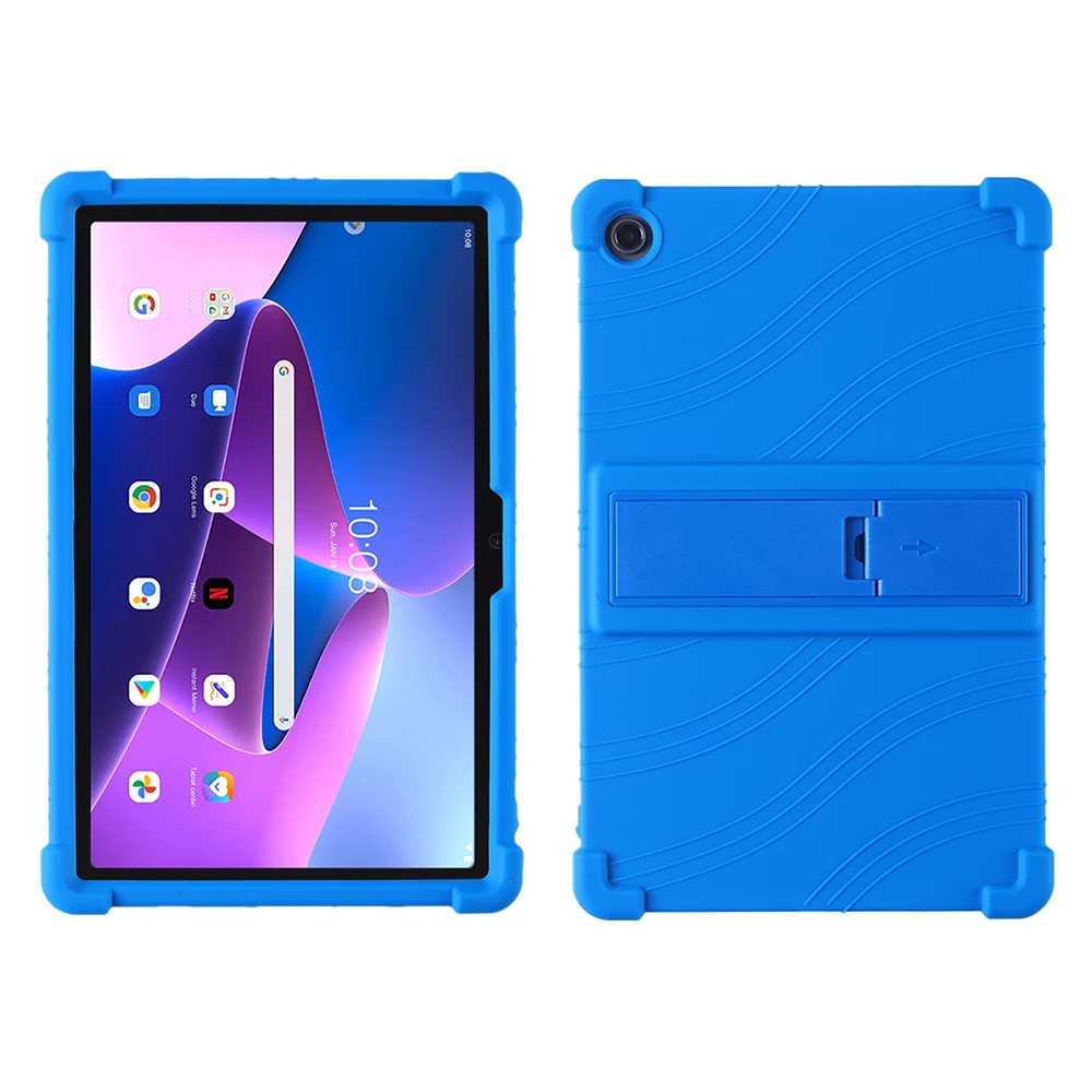 Shockproof Soft Silicone Stand Protective Shell