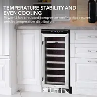 Whynter BWR-33SD 33 Bottle Built-in Wine Refrigerator, Multi 2