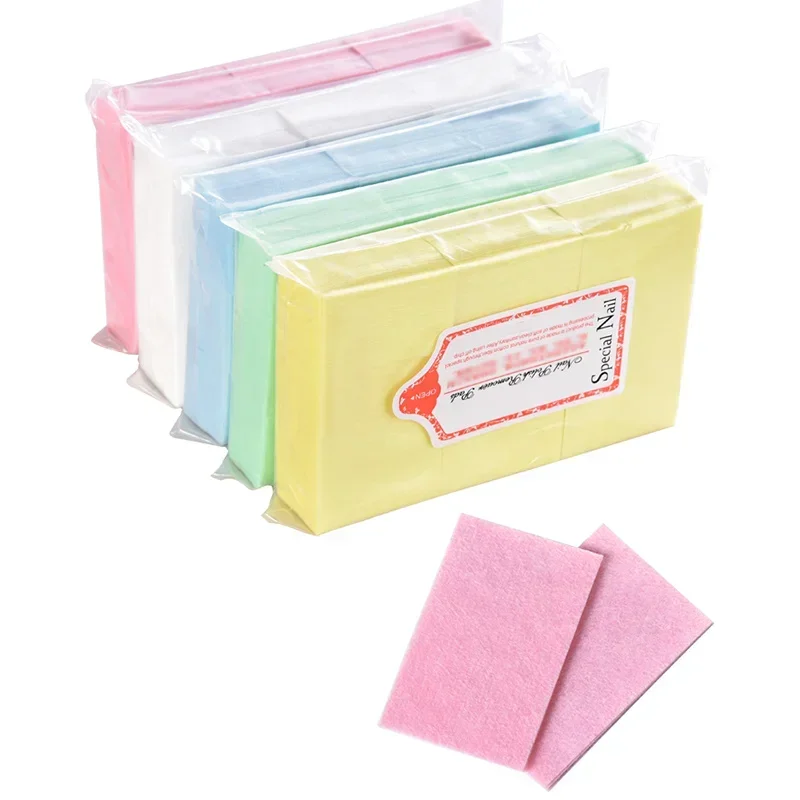 Nail Polish Remover Wipes 200Pcs/600Pcs Art Absorbent Soft Tool Manicure Accessories