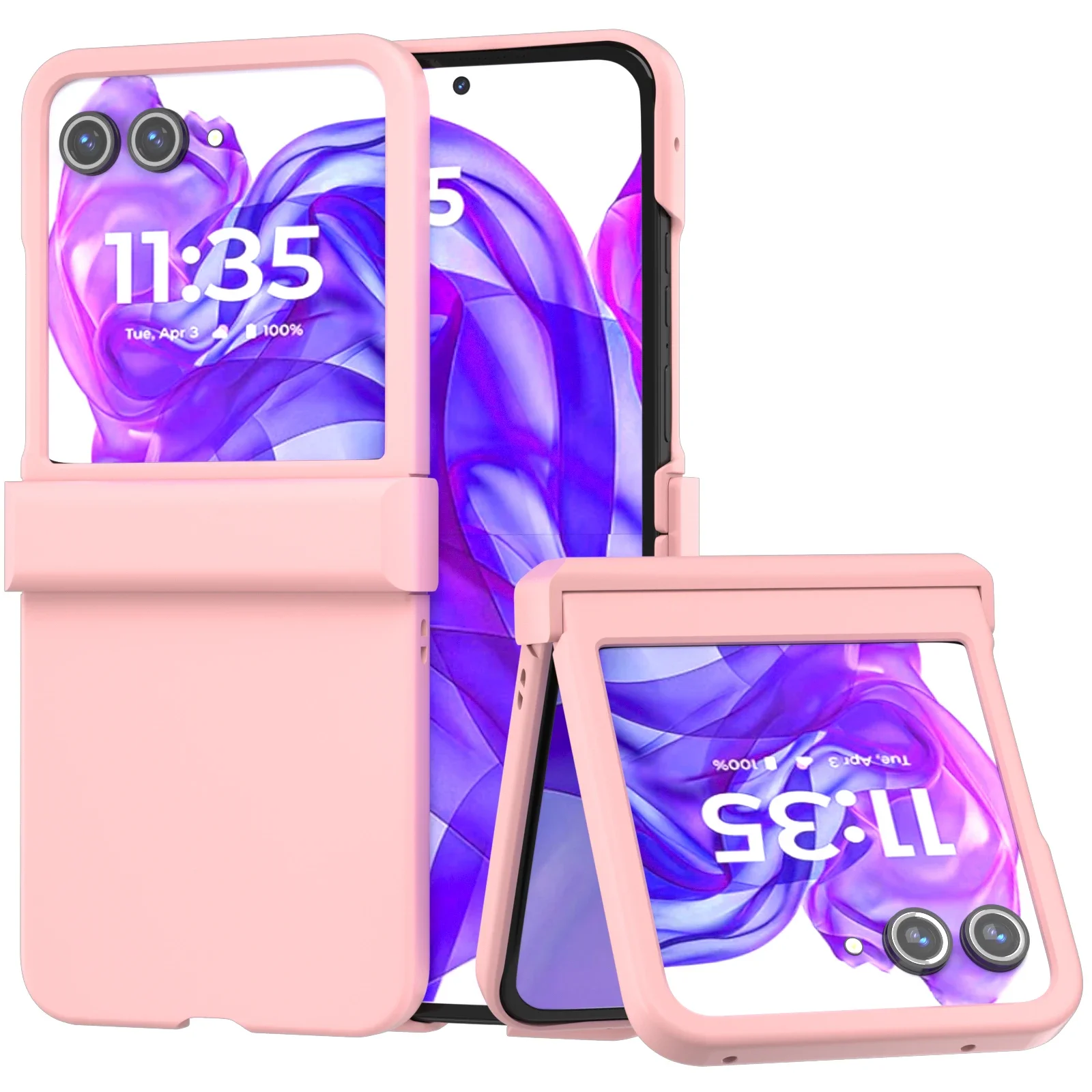 Slim Ultra Thin Hard Protective Candy Color Phone Case with Camera Guard