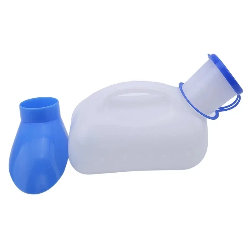1000ML Female Male Portable Mobile Toilet Car Travel Journeys Camping Boats Urinal Outdoor Supllies 1pcs Urine Bag Disposable Urine Bag Women Urinal Baby Travel Urinal