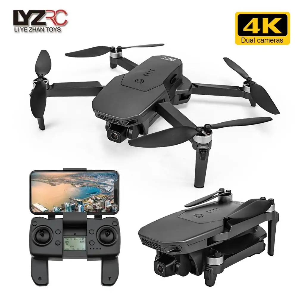 

Mini Drone L300 With Brushless Gps Wifi Fpv 4k Esc Camera Auto Return Follow Me Gesture Photo 25mins Rc Quadcopter Toys