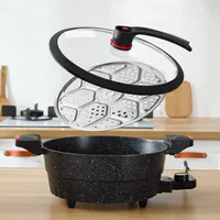 110V 220V 7L Micro Pressure Cooker Instant Heatint Electric Cooking Pot Household Non-stick Maifan stone Hotpot Boiler Steamer 2