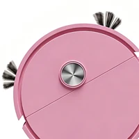 Robot aspirateur compact 3 en 1 pour voiture, machine de nettoyage intelligente légère, évitement automatique des obstacles pour poils d'animaux, sols durs et tapis 5