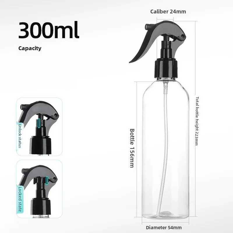 Versatile Travel-Size Refillable Spray Bottle with Hand Pump