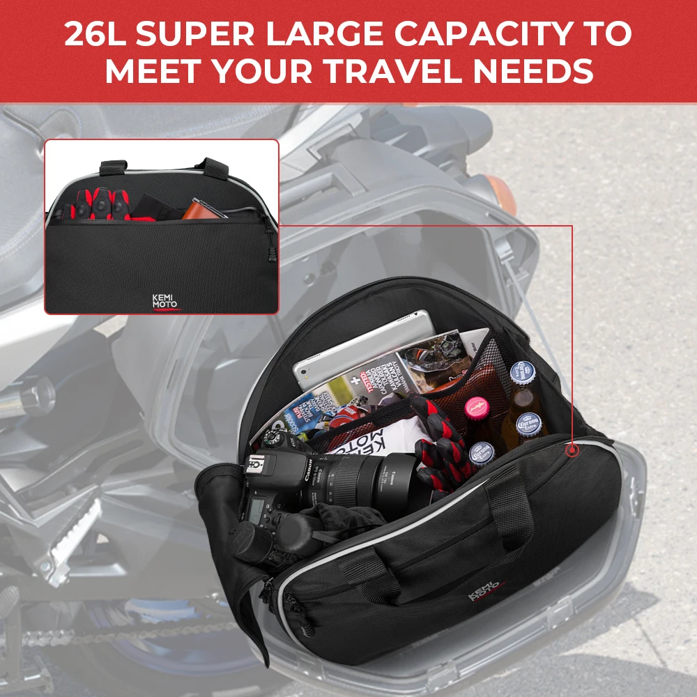 MT07 Saddlebag Motorcycle Bag Luggage Pannier Liner Bags