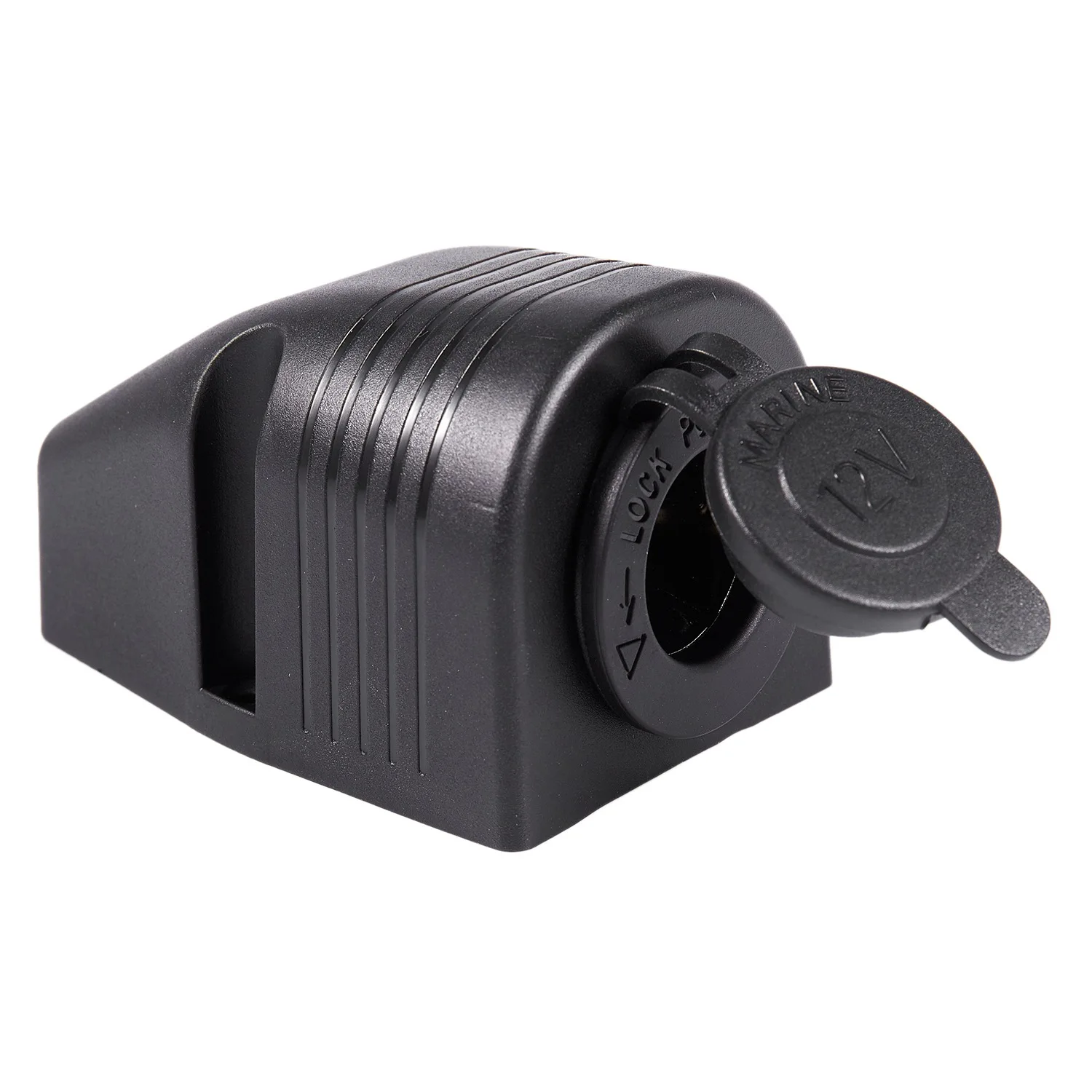 12V Car Boat Cigarette Lighter Socket Splitter Charger Power Adapter Plug