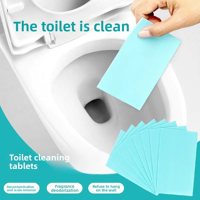 90pcs Deodorize Toilet Cleaning Tablets Powerful All-Purpose Cleaner for Bright Toilets and Floors Eliminate Odors Scale