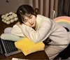 INS Hot Rainbow Cloud Star Moon Shell Plush Cushion Sleeping Pillow Home Decor Cushions Baby Shower Gifts 6