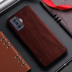 Bamboo Wood Pattern Case with Unique Design for Redmi K50 Ultra (BR)