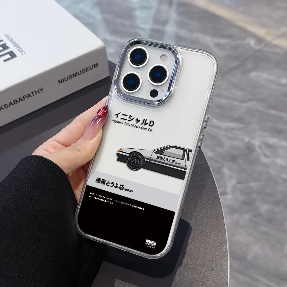 Anime-Inspired Transparent Soft Phone Case