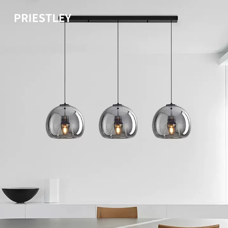

Modern LED Glass Pendant Light light luxury pendant Lamp Deco Nordic Hanging Light Fixtures Bedroom Luminaire Suspension lamp