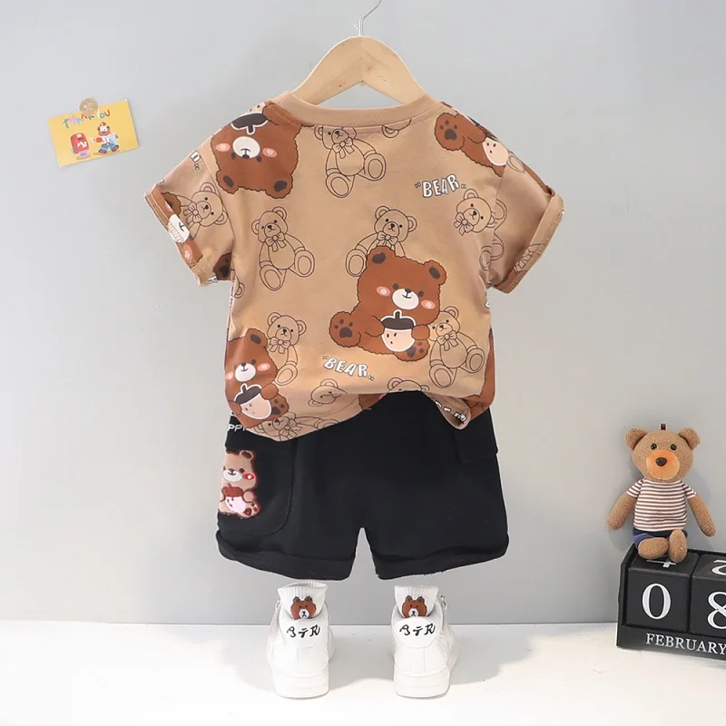 Newborn Baby Girls and Boys Clothing Suit For summer Grils Bows Set New Cute Overalls Baby Clothing Set For Boys Clothes best Baby Clothing Set