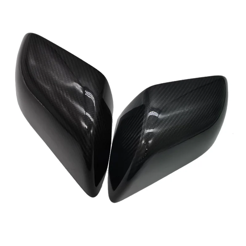 Set Di 2 Coperture Per Specchietti Retrovisori Laterali Effetto Fibra Di Carbonio Compatibili Con Tesla Model 3 (2017-2021)
