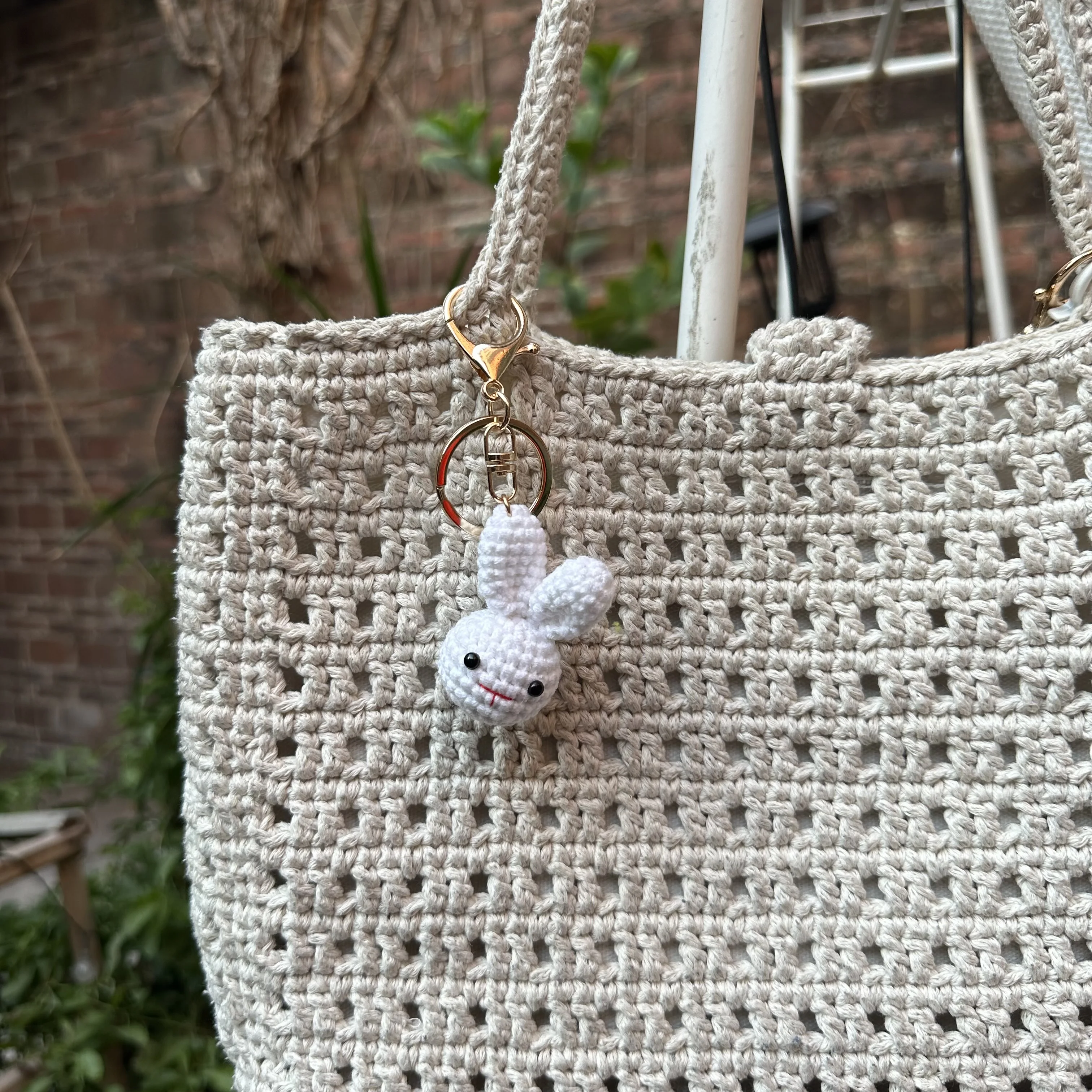 Mini Crochet Animal Keychain – Bunny, Chick, Cat, Dog & More