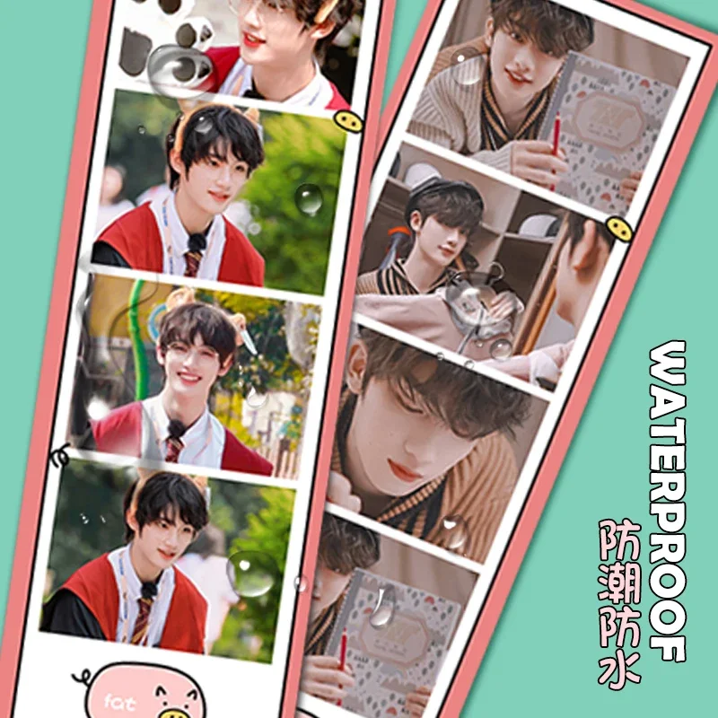 Korea life 4 cuts Photo Printing Purikura Four Piece Puzzle DIY Kpop Idol Selfies Group Photos 4 Grid Film Photo Card