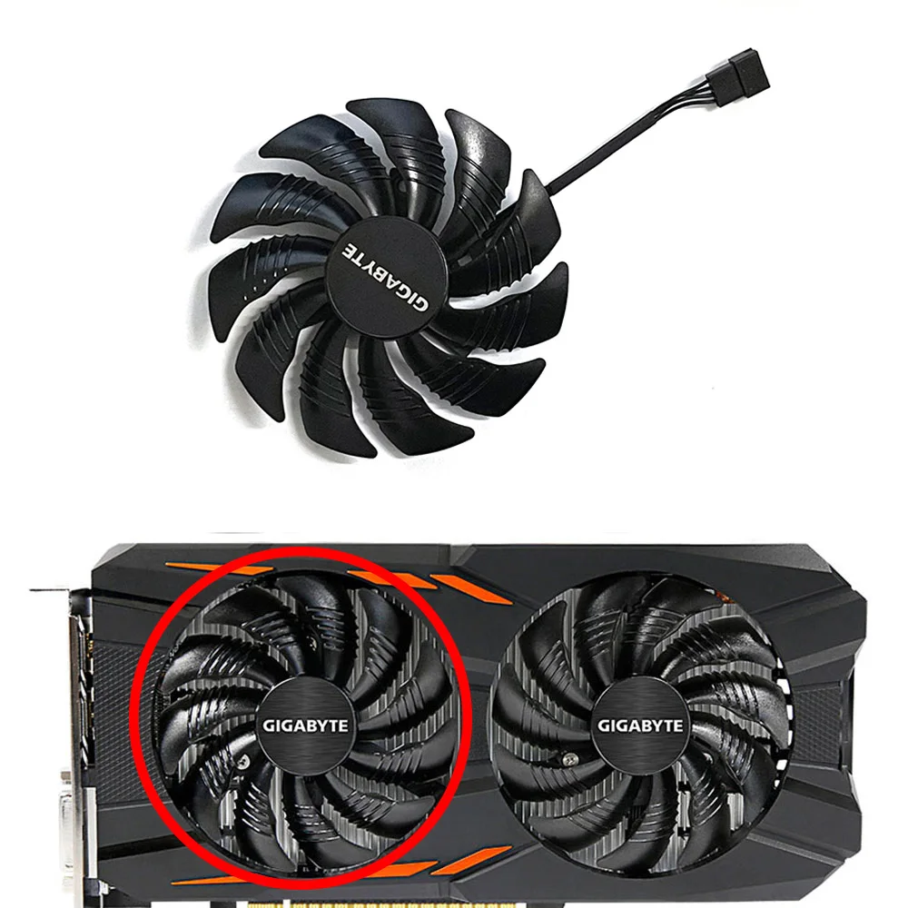 PLD09210S12HH T129215SU 88mm 4pin 0.5A RX570 580