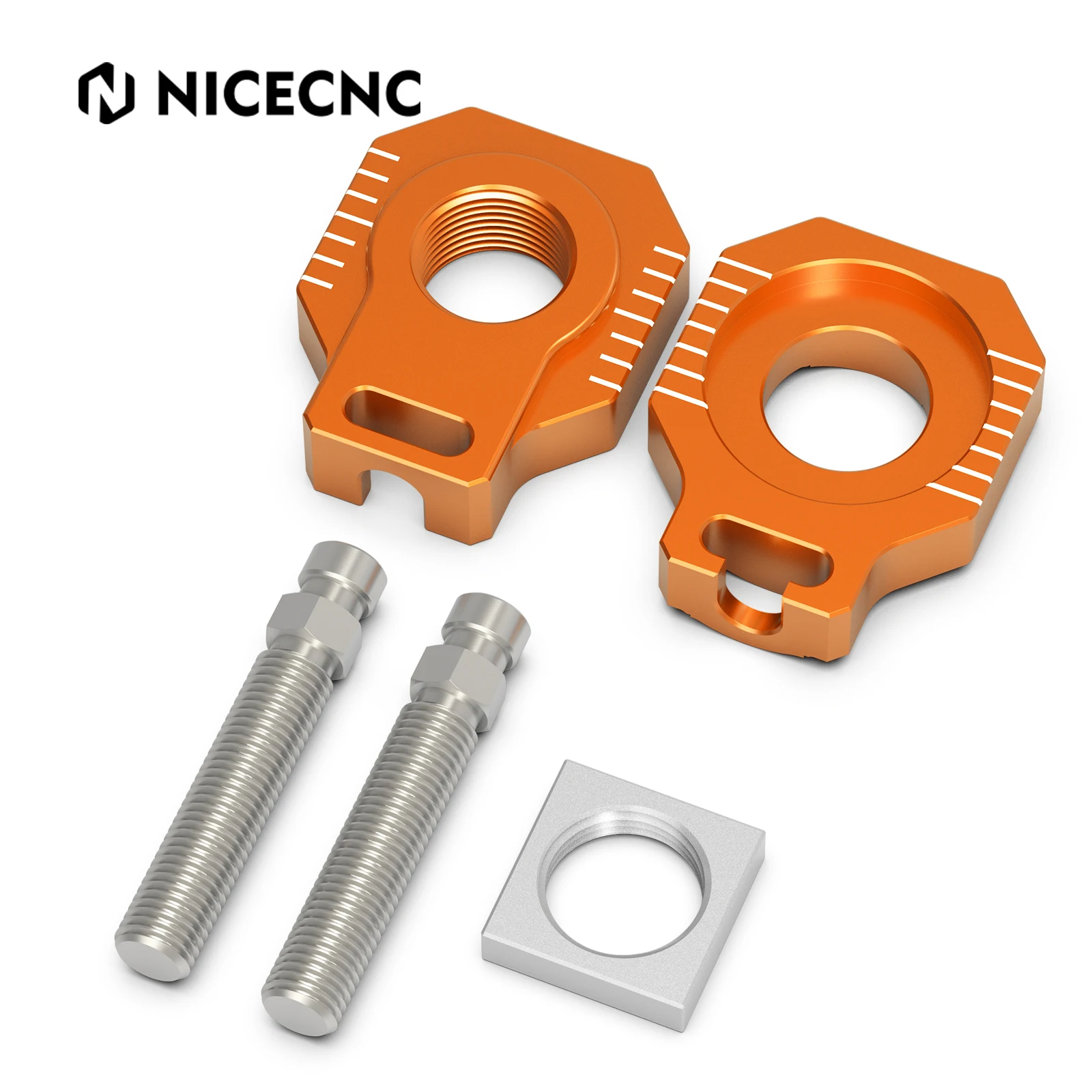 NICECNC Für GasGas EC300 EC250 EC250F EC350F EC450F 2021-2023 KTM EXC 300 Für Husqvarna TE300 Hinterachse Blöcke Kettenspanner – Detail 12