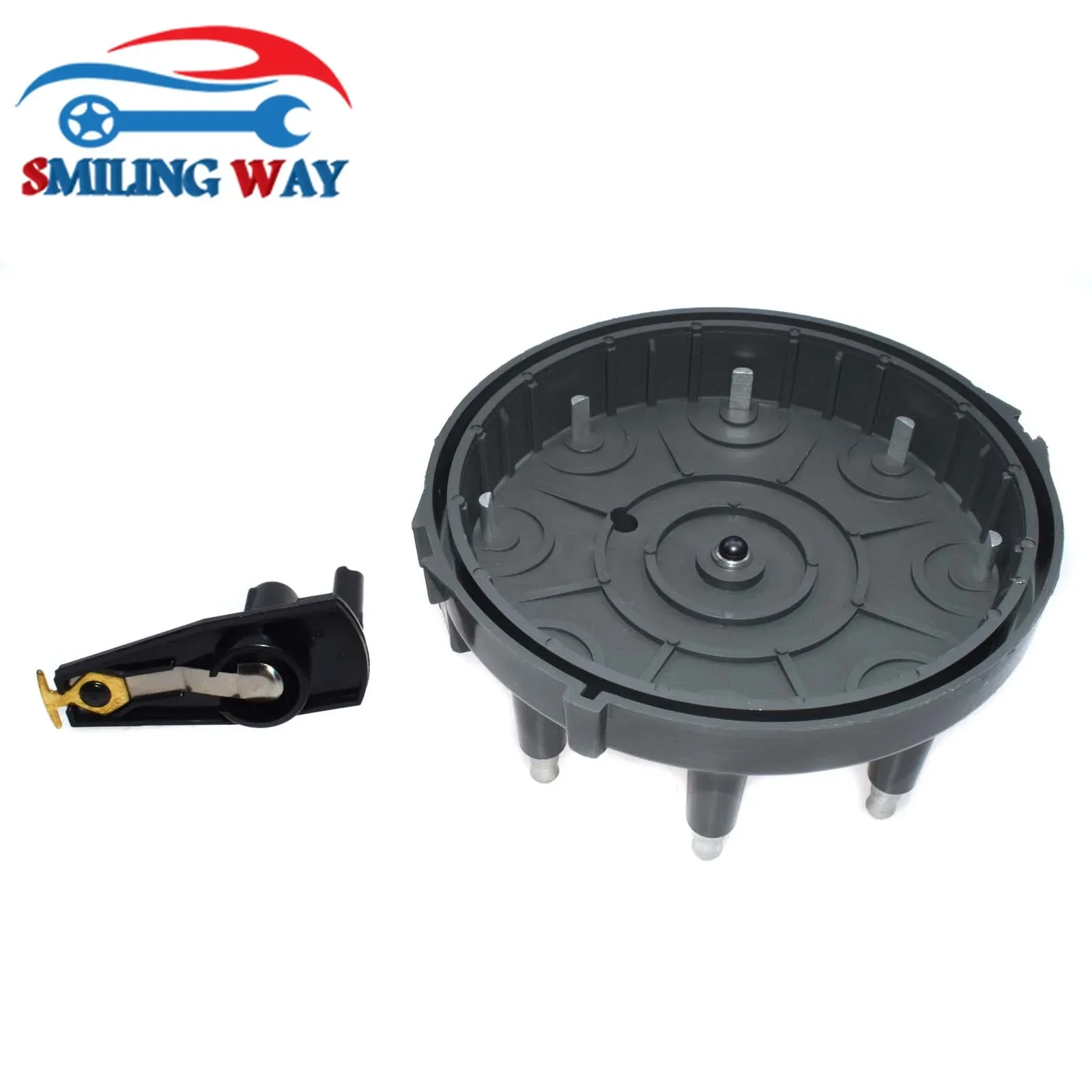 SMILING WAY# Distributor Rotor For Ford F-250 F-350 F53 Bronco E-150 E-250 E-350 Mustang LTD Thunderbird OE# F5ZZ12106AA,13