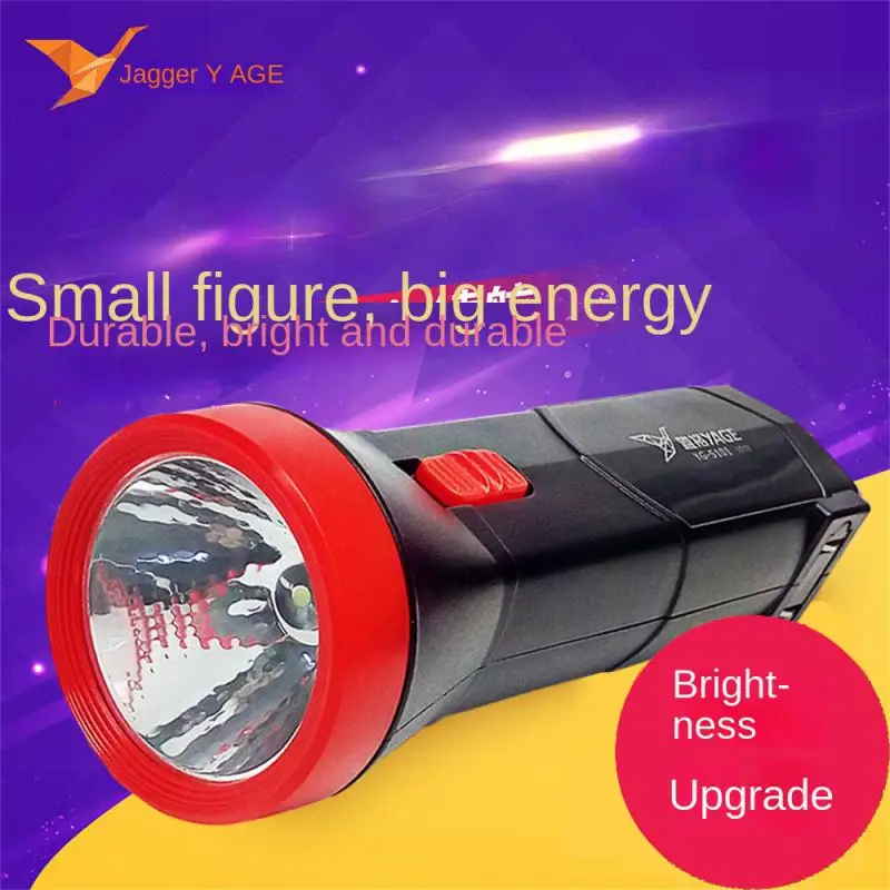 

Flashlight Super Bright Trong Light Waterproof Multi-function Camping Supplies Electric Torch 350mah Rechargeable Led Flashlight
