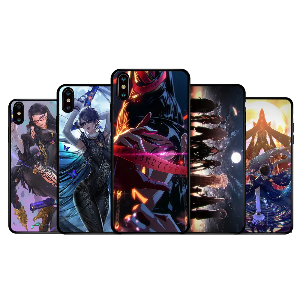 Мягкий чехол Bayonetta для телефона Iphone X XR XS MAX 6 7 8 Plus 11 Pro A |