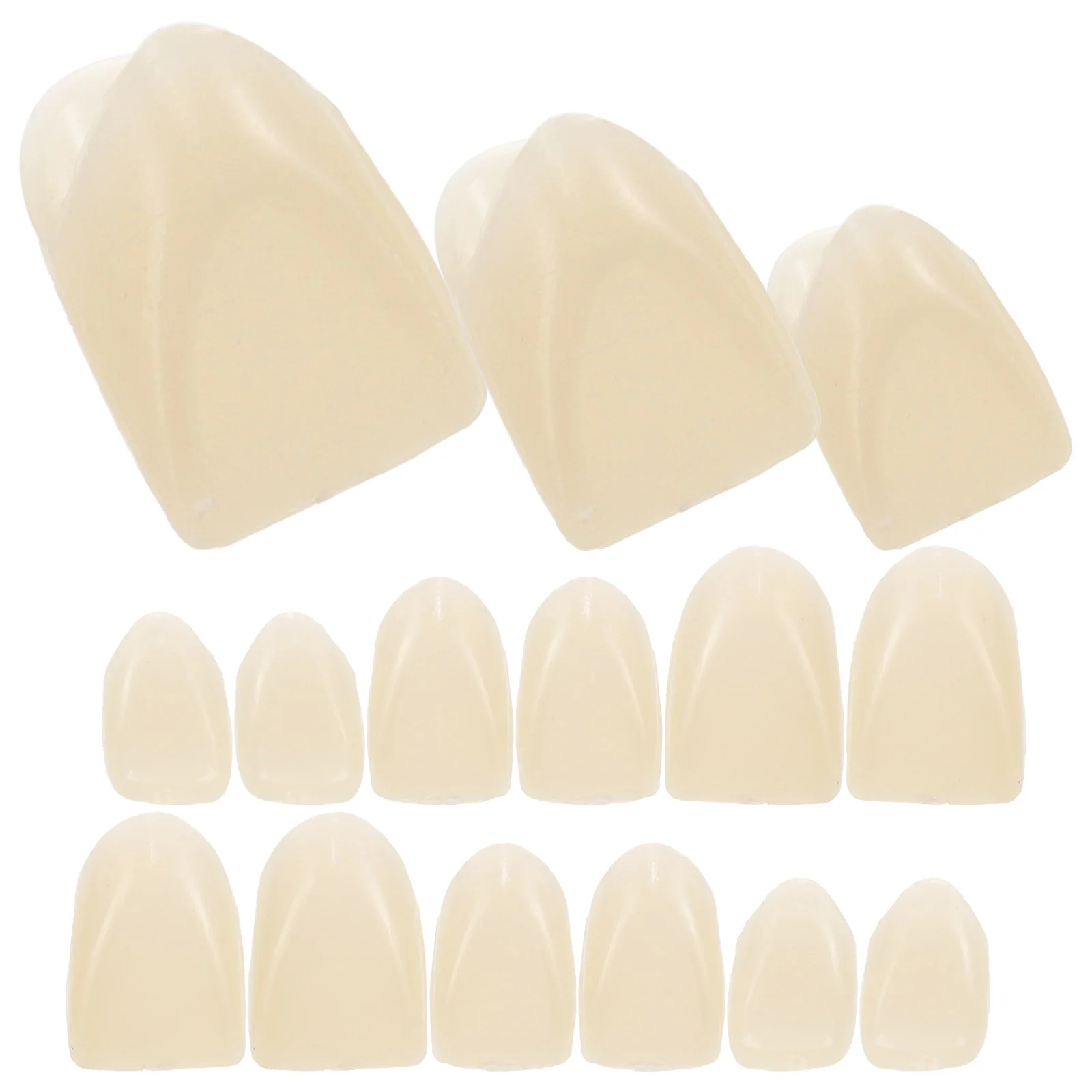 

Dental Temporary Crown Ultra Thin Resin Whitening Teeth Anterior Shade Dentist Tooth Veneers