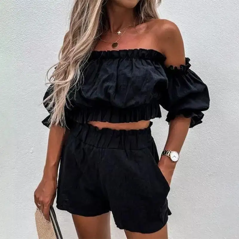 Women Off Shoulder Pants