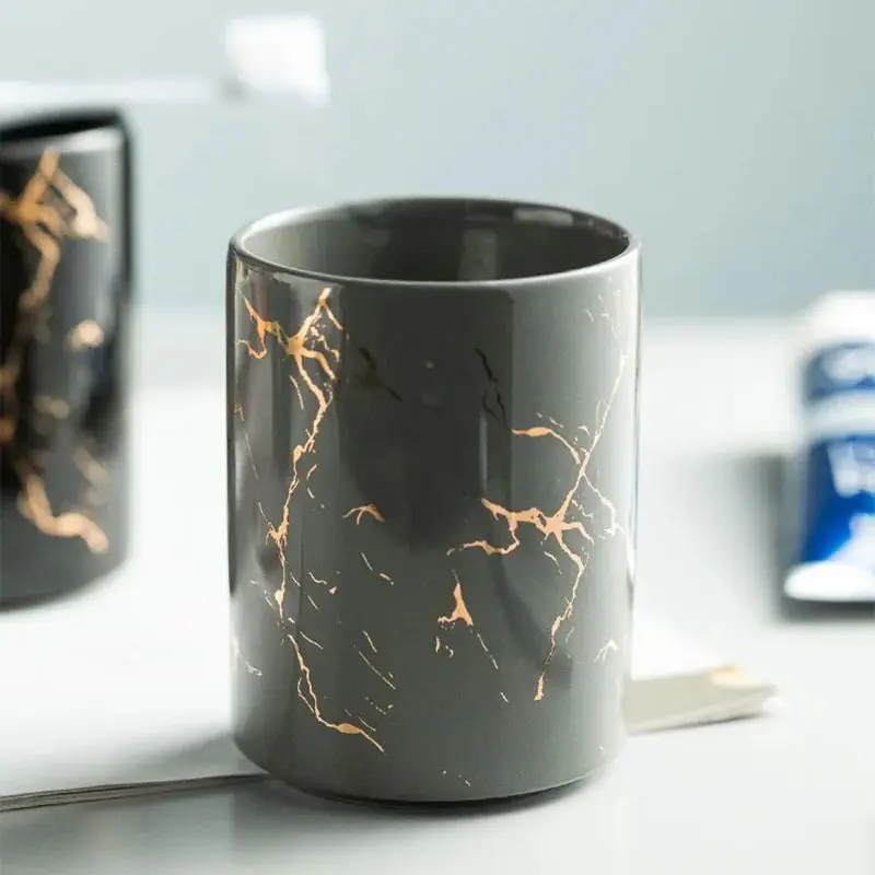 Ceramic Bathroom Toothbrush Cup Brushing Mug Mouthwash Cup Household Hotel Creative Mouthwash Gargle Bathroom Accessories