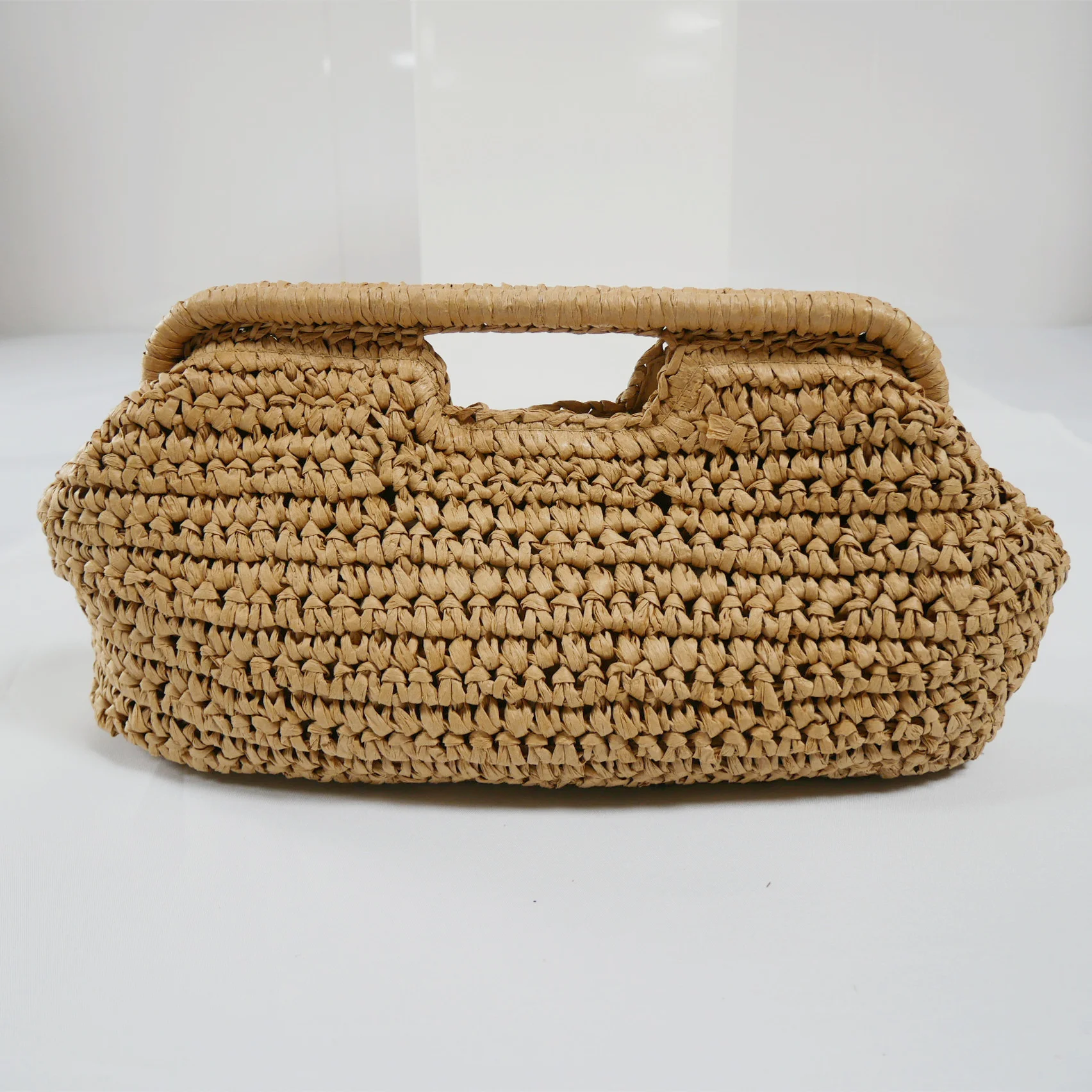 2025 New Seaside Holiday Shell Bag Fashion Women Handbag Straw Shoulder Bag Beach Chain Messenger Eco-friendly Raffia Money Bag