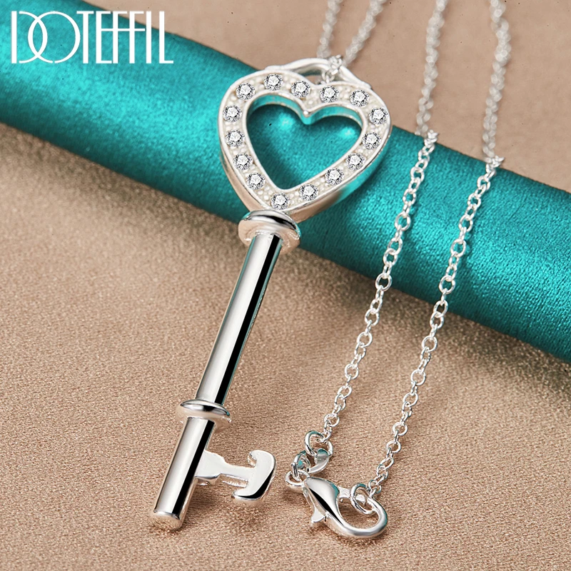 DOTEFFIL 925 Sterling Silver AAA Zircon 