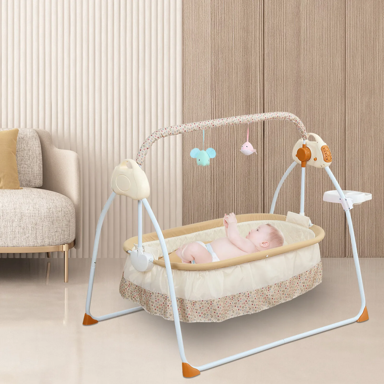Bluetooth Electric Baby Swing 2