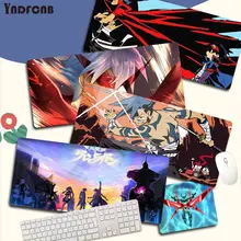 Gurren Lagann Hot Sales large gaming mousepad L XL XXL gamer mouse pad for Keyboards Mat Mousepad for boyfriend Gift