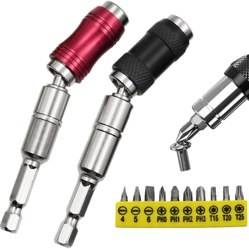 Pivoting Bit Tip Holder Drill Pivoting Bit Holder