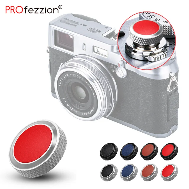 Enhance your camera with the Durable Metal Soft Shutter Release Button