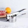 Masher Ricer Press Mashed Potatoes Stainless Steel Crushing Puree Fruit Vegetable SqueezerJuicer Press Maker Kitchen Tools 3