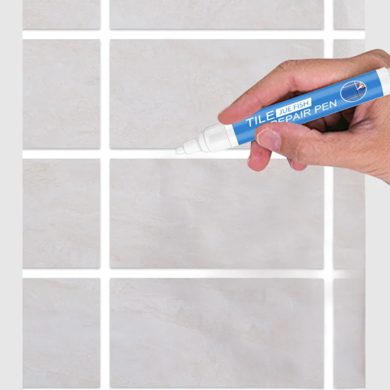 Jue Fish Ceramic Tile Touchup Marker Fill and Repair Grout Cracks