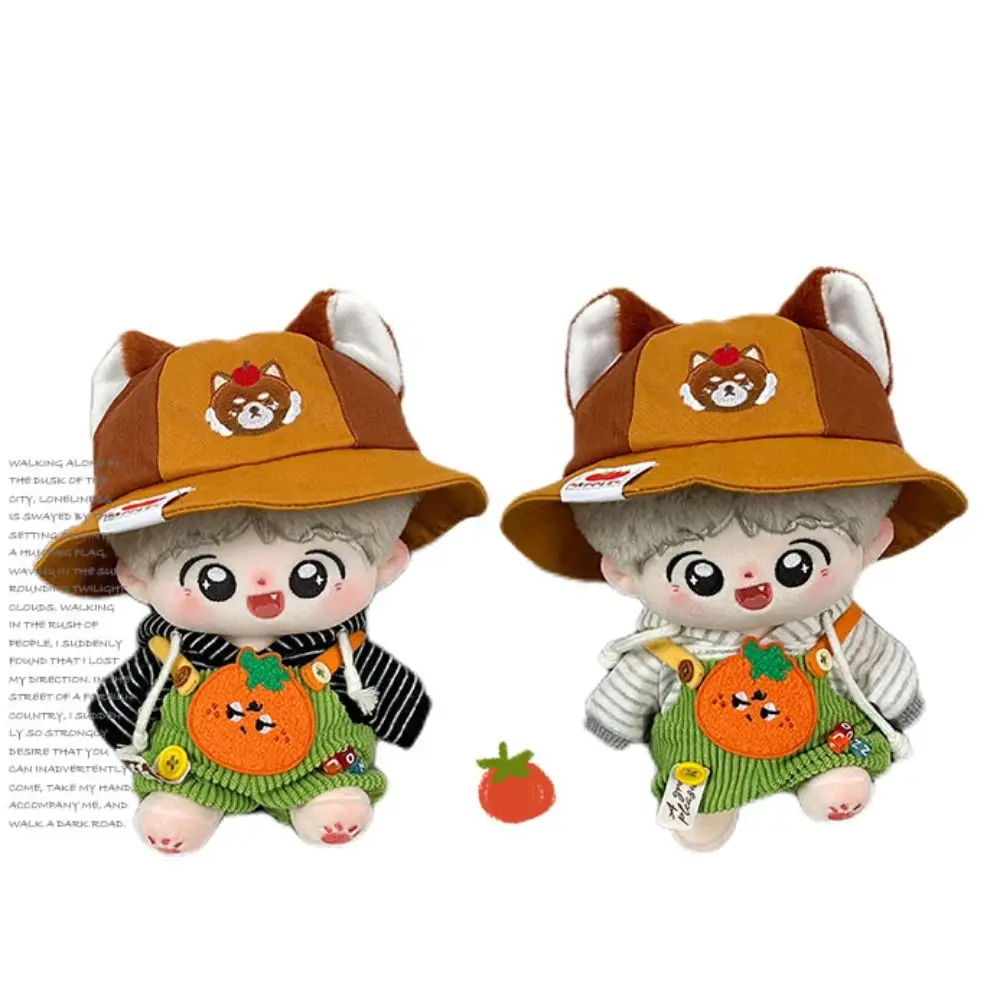 야채 면 인형 옷, 인형 옷, 과일 인형 옷, 작업복 원피스, 다채로운 인형 옷, 어린이 선물, 20cm