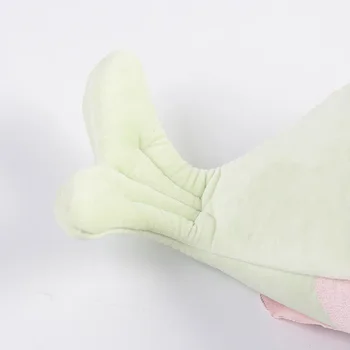 Cute Hamster Nest Guinea Pig Hammock House Winter Warm Cotton Cage Short Plush Big Mouth Fish Shape Small Pet Supplies 5