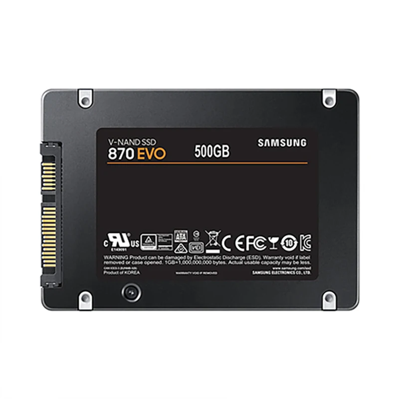 SAMSUNG SSD 870 EVO 250GB 500GB Internal Solid State Disk HDD Hard Drive SATA3 2.5 inch Laptop Desktop PC MLC disco duro 250 GB