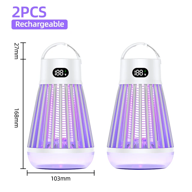2Pcs Mosquito Lamp A