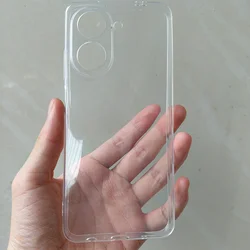 Transparent Slim Soft TPU Phone Cover - Clear Silicone Protection Case for Redmi A5 NFC (Clear)