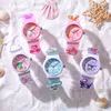 Hello Kitty 3D Pattern Sanrio Child Wrist Watch Cinnamoro Waterproof Quartz Watch Kuromi Cartoon Christmas Watchband Kids Gift 1