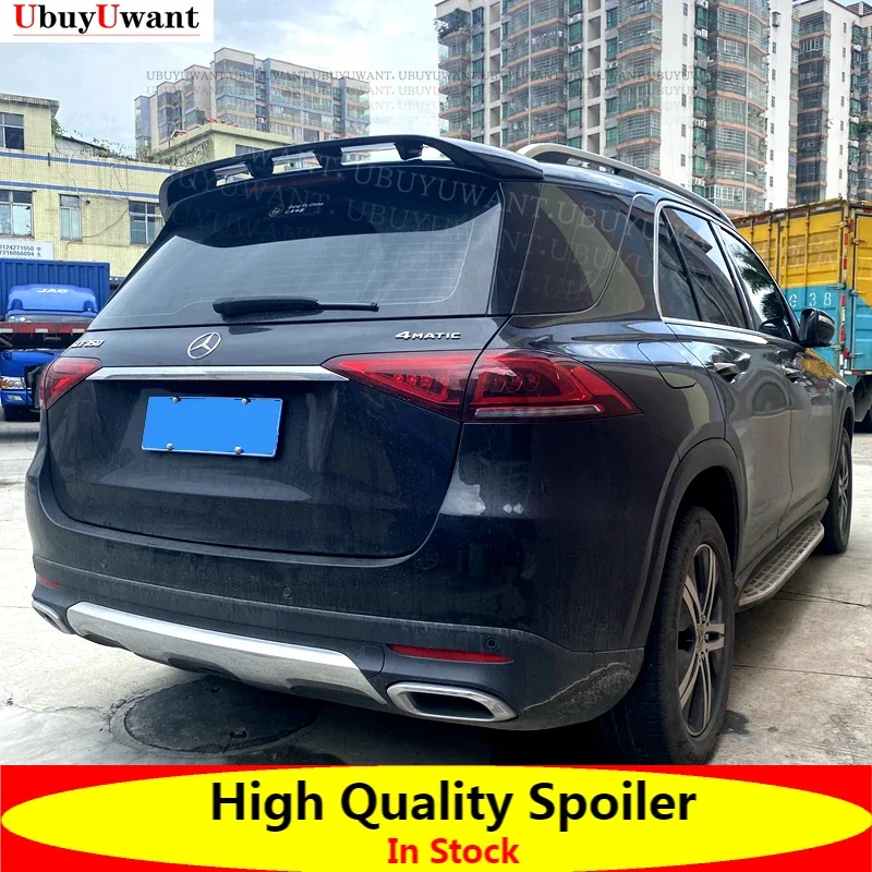 

Задний спойлер на крышу для Mercedes W167 GLE, спойлер на крышу класса ML-Class 2019 2020 2021, высококачественный задний автомобильный спойлер из АБС-пластика