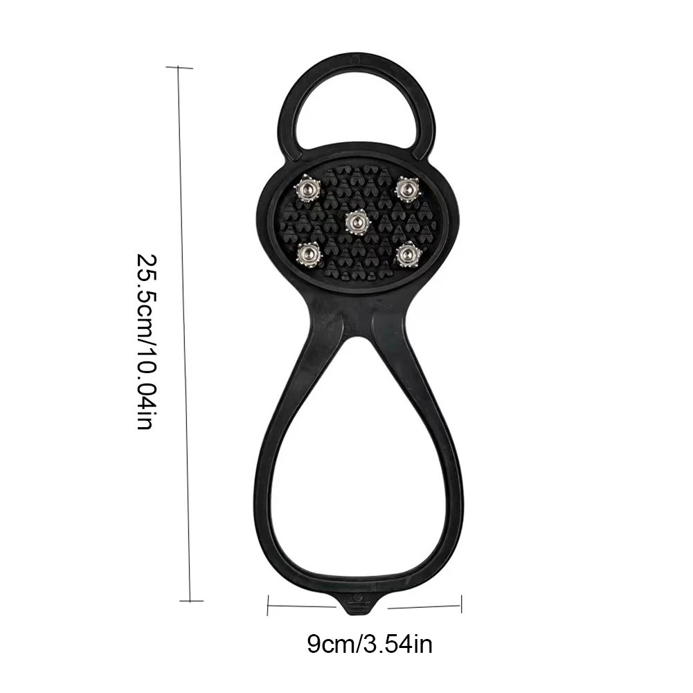 5/8 Teeth Snow Ice Claws Non-Slip Walking Cleat Ice Grippers Winter Ice Cleats Ice Crampons for Walking On Snow