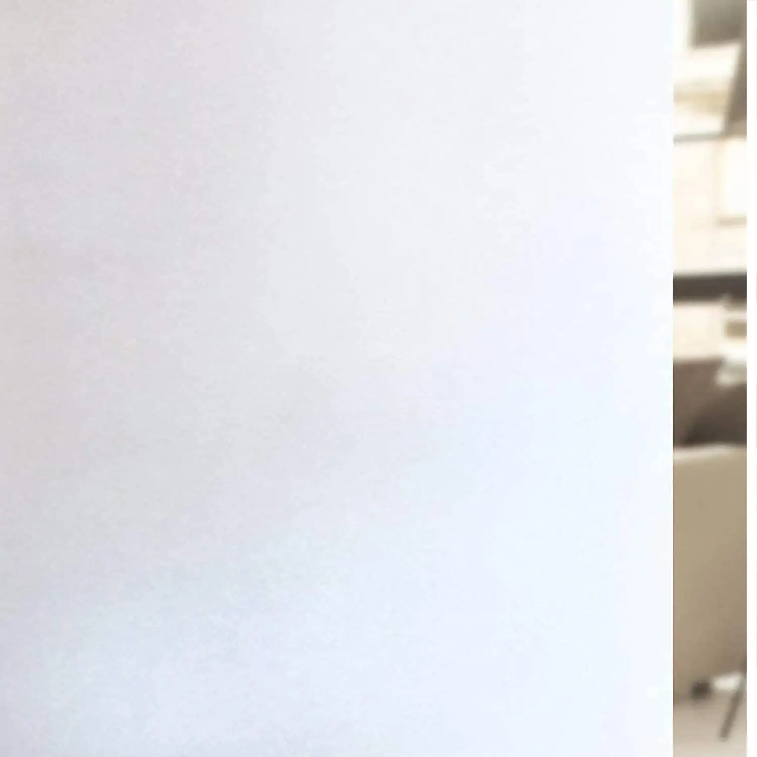 Frosted Privacy Window Film - Removable Glass Covering